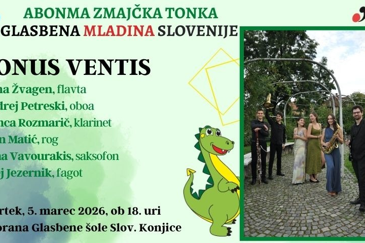 Abonma Zmajčka Tonka - Sonus Ventis